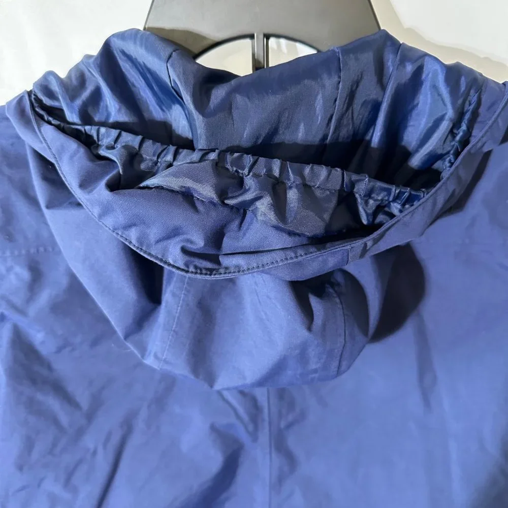 The North Face Blue Nylon Rainjacket Girls M 10 12